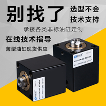 Cylinder Hydraulic cylinder Two-way thin cylinder CX-SD20*10 mold miniature small square cylinder hydraulic station system