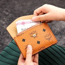 Card Bag New 2022 Cute Coin Zero Wallet Woman Little Mini Slim large capacity small crowd design zipped multilayer