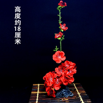 Hotel restaurant dishes sassy platter artistic conception setting plate decoration flowers and plants cold dishes embellishment flower Japanese plate decoration small ornaments