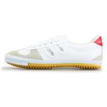 Double star canvas shoes for men and women wear-resistant martial arts shoes non-slip exercise shoes breathable training shoes morning practice shoes volleyball F 006
