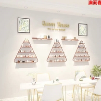 Nail art shelf wall hanging net red ins iron display rack nail polish wall shelf nail polish