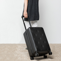 Global purchase of Korean password box men and women luggage mute trolley case solid color large capacity frosted travel boarding case