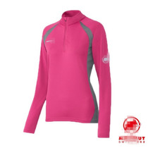 Elephant women outdoor quick-drying sunscreen hiking breathable half-zipper long sleeve
