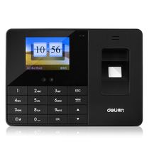 Deli 3763 intelligent face attendance machine New fingerprint brush face recognition punch card machine facial fingerprint machine sign-in machine