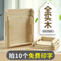 Dumpling tray Dumpling storage box Dumpling tray Commercial wooden dumpling box Special frozen dumpling drawer Frozen dumpling box