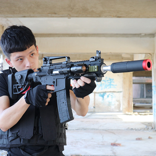 斯泰迪6代m4下供弹水弹枪连发电动水蛋抢成人真人cs儿童玩具枪