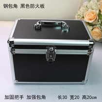 30cm large number of beauty nail technicians kit Metal Jewelry Foot Therapy Case Double cosmetic box containing box