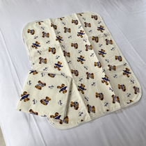 (Should Haha Groceries) South Korea Cartoon Little Bear Aunt Mat Waterproof Washable Menstrual Mat Anti-Leak Case Fake