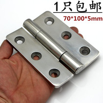 Thickened 304 Stainless Steel Heavy Hinge Large Iron Gate House Door Wooden Door Heavy Hinge Industrial Hinge 70 * 100mm