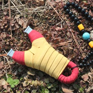 精品线切割七尾狐tc21钛合金淮式方形撑头小巧型女士精准扁皮弹弓