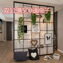 Modern beauty salon nail salon screen partition bedroom block office rental artifact mobile simple partition decoration