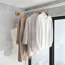 Telescopic Rod Free to install Home Balcony Clotheshorse minimalist door curtain Curtain Rod Subwardrobe Hanging brace