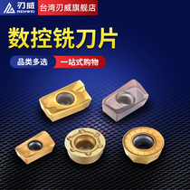 CNC cutter milling insert square round cutter grain 1003 APMT1135R0 8 R5 carbide cutter