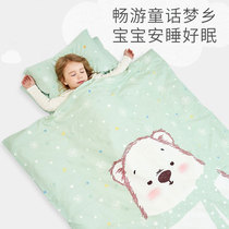 Kindergarten children's quilt fall winter baby cotton quilt baby cover winter thickened cotton is universal in all seasons