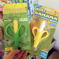 Exported to the United States banana corn baby baby grinding stick tooth tooth gum free of BPA bite glue