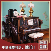 Ceramic Inspirations original handmade creative teapot piano vintage home decoration gift
