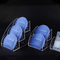 Acrylic trapezoidal multilayer mask display rack mask mask box cosmetic display storage shelf a variety of specifications