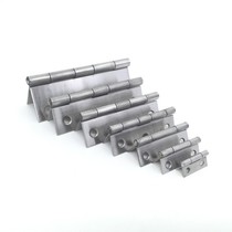777 stainless steel small hinge wood door combined leaf wardrobe door flat open loose-leaf hinge five gold accessories thickened 1-4 inch