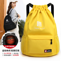 Custom Tours Double Shoulder Bag Woman 22 New Large Capacity Travel Sports Bag Bunch Pocket Draw Rope Bag Oxford Cloth Waterproof