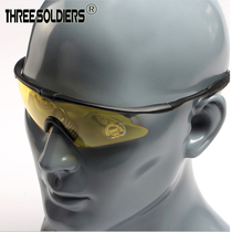 Military fans outdoor tactical protective glasses riding sports windproof sand goggles CS tactical glasses equipment