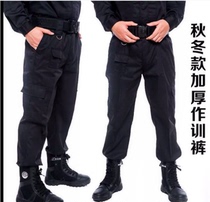 Summer security training uniforms spring and autumn military pants training pants clothes combat training uniforms black trousers men