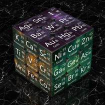 Students puzzle three-order Rubiks cube custom pictures Middle school students High school students math chemical physics Rubiks cube toys