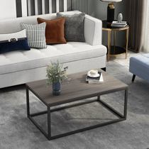 Modern simple industrial style coffee table multifunctional side few mini creative small table home living room tea table small apartment