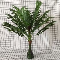 New photography photo props simulation green plants Coconut tree floor potted fake tree bonsai green plant ornaments