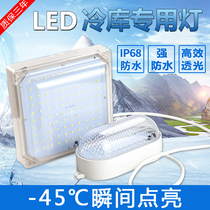 Led cold storage lamp outdoor waterproof moisture protection anti-explosion lamp shade warehouse plant toilet special lighting triple-proof lamp