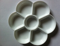 Palette Meihua round plastic 935-1 palette Imitation porcelain palette