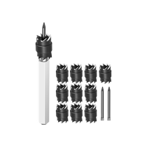 Stainless Steel 3 8-hole spot welding drill 13 hot-selling piece set solder joint removal tool drill bit high-speed steel hole opener