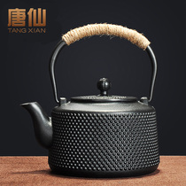 Cast iron pot electric pottery stove tea maker special iron teapot cooking tea kettle set imitating Japanese raw iron pot