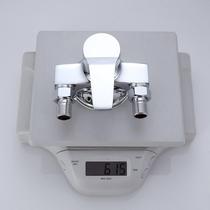 Surface shower hot and cold water faucet electric water heater solar bathroom with shower shower cooling and heating mixing valve switch
