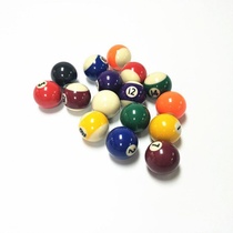 Childrens ball billiards 3 8CM mini ball home American billiards crystal ball 16 color billiards black 8 balls