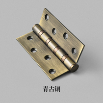 4 inch stainless steel flat opening hinge Real bearing ball silent hinge slotted hinge hinge 1 piece Assembly