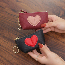 2022 new Japan-ROK headlayer cow leather mini coin bag small and zero money bag loving genuine leather key containing card bag
