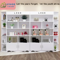 Cosmetic display cabinet beauty salon product display cabinet display cabinet barber shop supermarket shelf skin care products nail art display cabinet