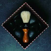 Vie-Long-American Style American Style white horsehair shaving brush comfortable wooden handle
