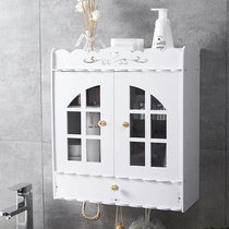 Toilet rack wall-mounted non-perforated bathroom cabinet toilet wash table toilet storage rack wall-mounted shelf