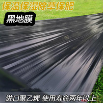 Black film weeding film for agricultural thickening black film greenhouse vegetable Orchard heat preservation and moisturizing white film silver black reflective film
