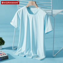 Outdoor ice silk quick-drying t-shirt womens summer thin anti-UV quick-drying clothes Running sports short-sleeved men breathable