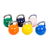 TTCZ new kettlebell classic dumbbell fitness competitive steel kettlebell men and women strength training 8KG to 28KG