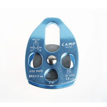 New CE certified outdoor climbing rock climbing pulley hoisting large single pulley to expand transport speed drop hanger wheel slip pulley