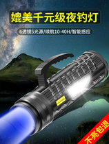 Imported German Japanese WORD FISHING LIGHT NIGHT FISHING LIGHT LASER FISHING LIGHT INTENSE LIGHT XENON LAMP HIGH POWER SUPER BRIGHT PURPLE