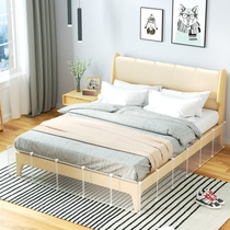 Bed bottom baffle anti-cat sealing bed bottom artifact blocking bed bottom partition fence anti-dog pet drilling machine under plastic enclosure