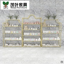 Nail cabinet display cabinet floor-to-ceiling Japanese cosmetics display rack beauty salon skin care products Nail shop floor-to-ceiling display