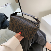 Makeup Bag Large Capacity Travel Portable Hand Cosmetics Containing Packs Ins Wind Nets Red Wash Toiletries New Super Fire