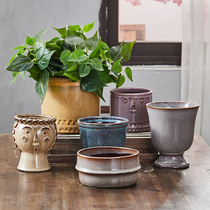 Export tail goods foreign trade tail single European and American simple home personality creative multi-color garden wild hot flower pot