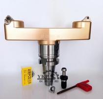 Face milling cutter 2-blade bridge type fine-tuning cutter head ultra-light high-gloss milling cutter CNC BT30BT40BT50R8C20 handle