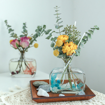 Aromatherapy essential oil expanded incense indoor ornaments dried flowers rose bouquet desktop living room decoration light luxury real flowers natural air dried